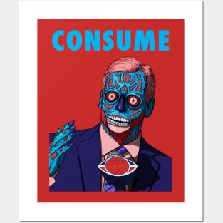 consume Posters and Art